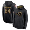 LA.Rams #84 Colby Parkinson Player Black Salute to Service Hoodies Limited Game BALCE Stitched Jerseys