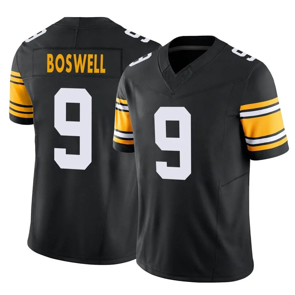 P.Steelers #9 Chris Boswell Player Black Limited Alternate Vapor F.U.S.E. Home Game BALCE Stitched Jerseys