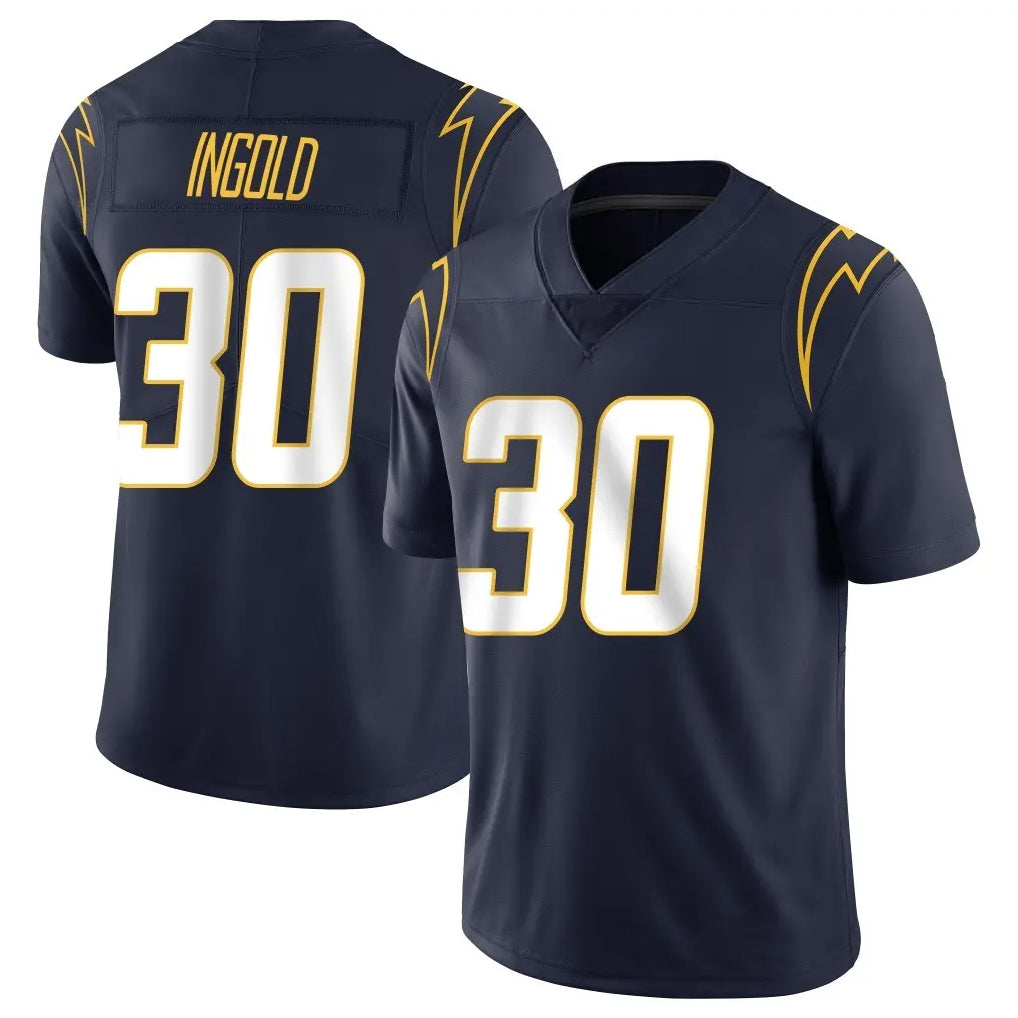 LA.Chargers #30 Alec Ingold Player Navy Limited Vapor Untouchable Home Game BALCE Stitched Jerseys