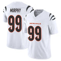 C.Bengals #99 Myles Murphy Player White Vapor F.U.S.E. Limited Home Game BALCE Stitched Jerseys