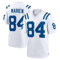 IN.Colts #84 Tyler Warren Player White Home Game BALCE Stitched Jerseys