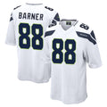 S.Seahawks #88 AJ Barner Player White Home Game BALCE Stitched Jerseys