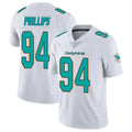 M.Dolphins #94 Jordan Phillips Player White Limited Vapor Untouchable Home Game BALCE Stitched Jerseys