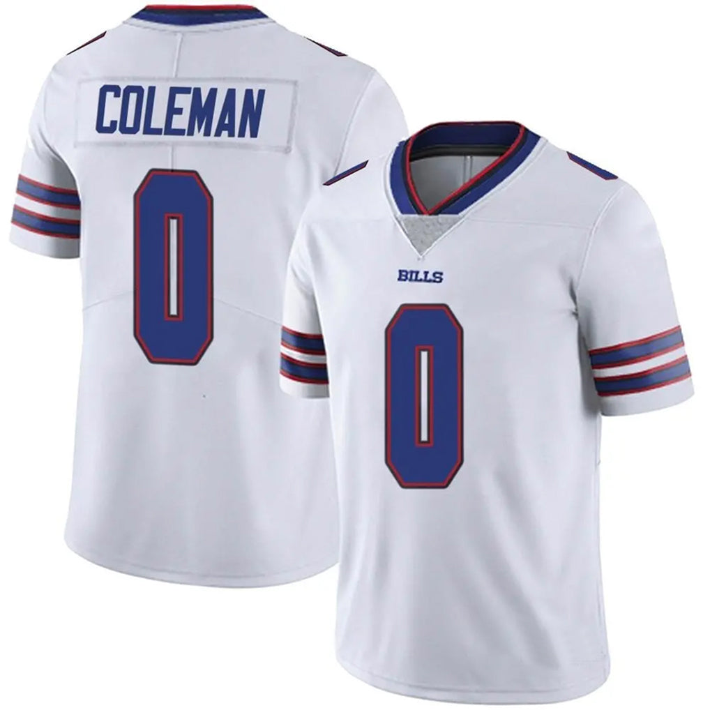B.Bills #0 Keon Coleman Player White Vapor Untouchable Limited BALCE Stitched Jerseys