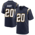 LA.Chargers #20 Cam Hart Player Navy Alternate Home Game BALCE Stitched Jerseys