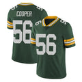 GB.Packers #56 Edgerrin Cooper Player Green Vapor Untouchable Limited Home Game BALCE Stitched Jerseys