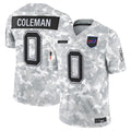 B.Bills #0 Keon Coleman Player Arctic Camo Salute to Service Limited Game BALCE Stitched Jerseys