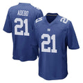 NY.Giants #21 Paulson Adebo Player Royal Home Game BALCE Stitched Jerseys