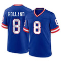 NY.Giants #8 Jevon Holland Player Royal Classic Home Game BALCE Stitched Jerseys