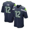 S.Seahawks #12 12th Fan Player Navy Home Game BALCE Stitched Jerseys