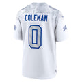 B.Bills #0 Keon Coleman Player White Rivalries Collection Game BALCE Stitched Jerseys