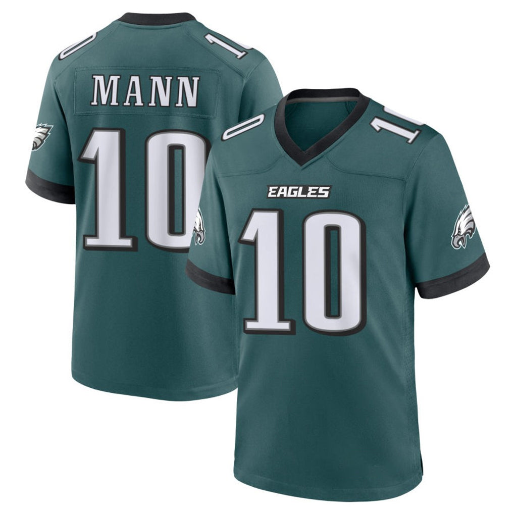 P.Eagles #10 Braden Mann Player Green Home Game BALCE Stitched Jerseys