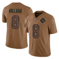 NY.Giants #8 Jevon Holland Player Brown Salute To Service Limited BALCE Stitched Jerseys