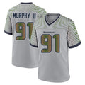 S.Seahawks #91 Byron Murphy II Player Grey 2025 Rivalries Collection Home Game BALCE Stitched Jerseys