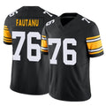 P.Steelers #76 Troy Fautanu Player Black Limited Alternate Vapor F.U.S.E. Home Game BALCE Stitched Jerseys