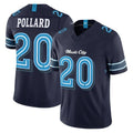 T.Titans #20 Tony Pollard Player Navy 2026 Rivalries Collection Limited Home Game BALCE Stitched Jerseys
