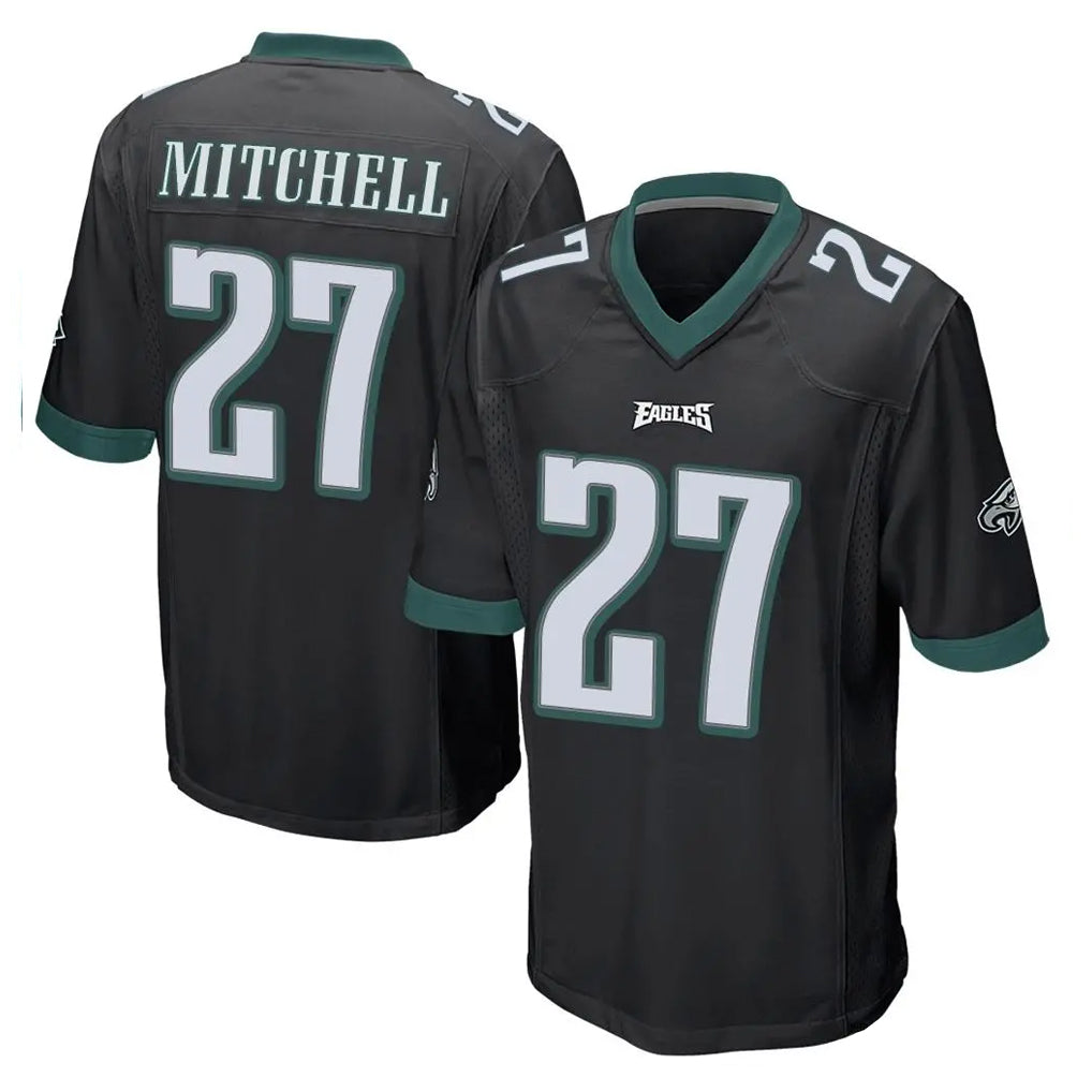 P.Eagles #27 Quinyon Mitchell Player Black Home Game BALCE Stitched Jerseys