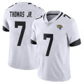 J.Jaguars #7 Brian Thomas Jr. Player White Vapor Untouchable Limited Home Game BALCE Stitched Jerseys