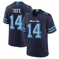 T.Titans #14 Carnell Tate Player Navy 2026 Rivalries Collection Home Game BALCE Stitched Jerseys