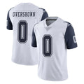 D.Cowboys #0 DeMarvion Overshown Player White-Navy Limited Color Rush Vapor Untouchable Home Game BALCE Stitched Jerseys