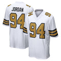 NO.Saints #94 Cameron Jordan Player White Alternate Home Game BALCE Stitched Jerseys