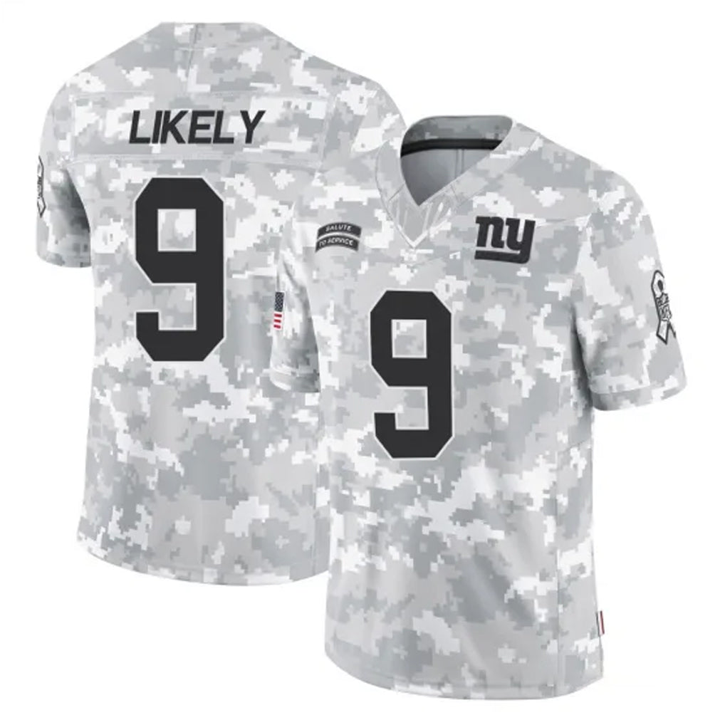 NY.Giants #9 Lsaiah Likely Player Arctic Camo Salute To Service Limited Game BALCE Stitched Jerseys