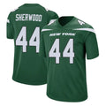 NY.Jets #44 Jamien Sherwood Player Green Home Game BALCE Stitched Jerseys