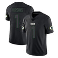 GB.Packers #1 Micah Parsons Player Black Impact Limited Home Game BALCE Stitched Jerseys