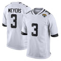 J.Jaguars #3 Jakobi Meyers Player White Home Game BALCE Stitched Jerseys