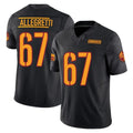 W.Commanders #67 Nick Allegretti Player Black Limited Vapor F.U.S.E. Home Game BALCE Stitched Jerseys