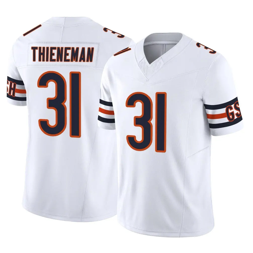 C.Bears #31 Dillon Thieneman Player White Vapor F.U.S.E. Limited Home Game BALCE Stitched Jerseys