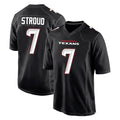 H.Texans #7 CJ Stroud Player Carbon Black Fashion Home Game BALCE Stitched Jerseys