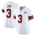 C.Browns #3 Jerry Jeudy Player White Limited  Vapor 1946 Collection Alternate Game BALCE Stitched Jerseys