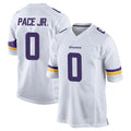 M.Vikings #0 Ivan Pace Jr. Player White Home Game BALCE Stitched Jerseys