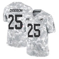 M.Dolphins #25 Tyrel Dodson Player Arctic Camo Salute To Service Limited Game BALCE Stitched Jerseys