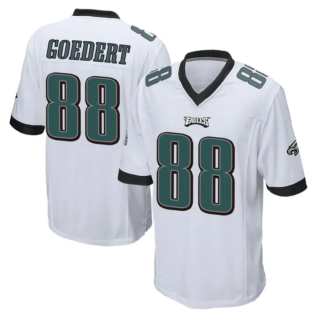 P.Eagles #88 Dallas Goedert Player White Home Game BALCE Stitched Jerseys