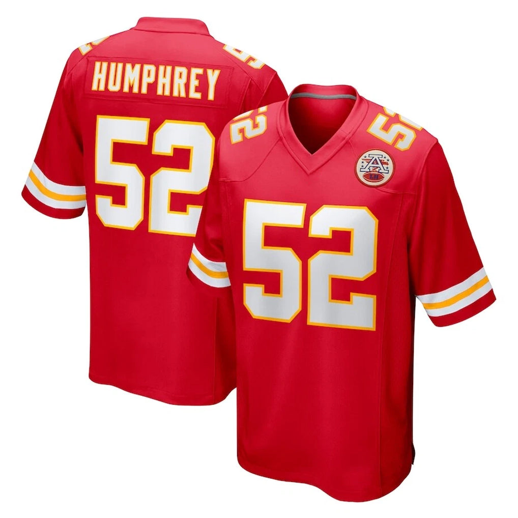 KC.Chiefs #52 Creed Humphrey Player Red Home Game BALCE Stitched Jerseys