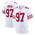 SF.49ers #97 Nick Bosa Player White Game Home BALCE Stitched Jerseys