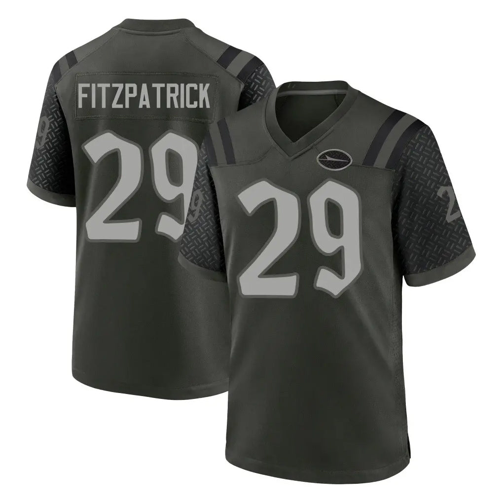 NY.Jets #29 Minkah Fitzpatrick Player Green 2025 Rivalries Collection Home Game BALCE Stitched Jerseys