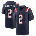 NE.Patriots #2 Harold Landry III Player Navy Home Game BALCE Stitched Jerseys