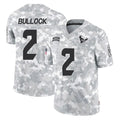 H.Texans #2 Calen Bullock Player Arctic Camo Salute To Service Limited Game BALCE Stitched Jerseys
