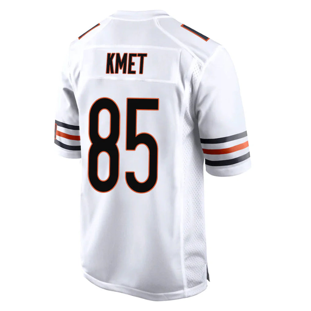 C.Bears #85 Cole Kmet Player White Home Game BALCE Stitched Jerseys