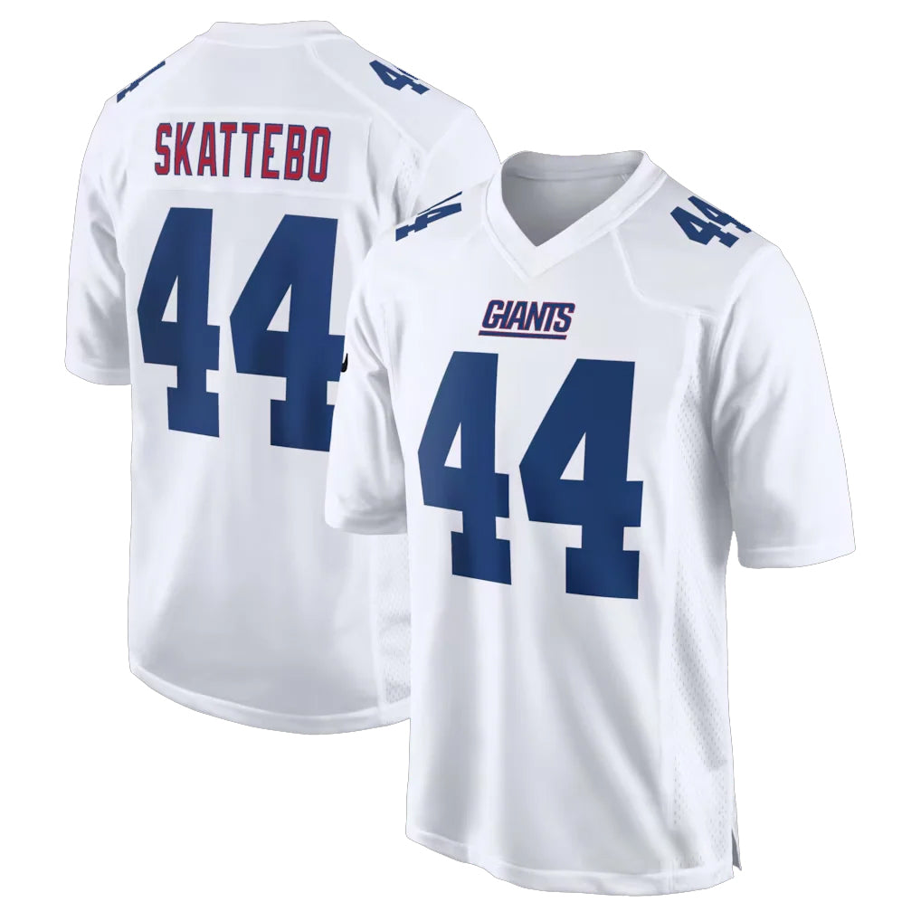NY.Giants #44 Cam Skattebo Player White Fashion Limited Home Game BALCE Stitched Jerseys
