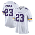 M.Vikings #23 James Pierre Player White Home Game BALCE Stitched Jerseys