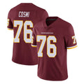 W.Commanders #76 Sam Cosmi Player Burgundy Limited Team Color Vapor Untouchable Home Game BALCE Stitched Jerseys