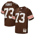 C.Browns #73 Joe Thomas Player Brown Mitchell & Ness 1963 Throwback BALCE Stitched Jerseys