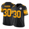 P.Steelers #30 Jaylen Warren Player Black Limited 2nd Alternate Vapor F.U.S.E. Home Game BALCE Stitched Jerseys