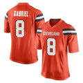 C.Browns #8 Dillon Gabriel Player Orange Home Game BALCE Stitched Jerseys