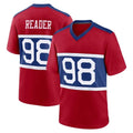 NY.Giants #98 DJ Reader Player Red Century Home Game BALCE Stitched Jerseys