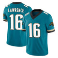 J.Jaguars #16 Trevor Lawrence Player Teal Prowler Throwback Vapor F.U.S.E. Limited Home Game BALCE Stitched Jerseys